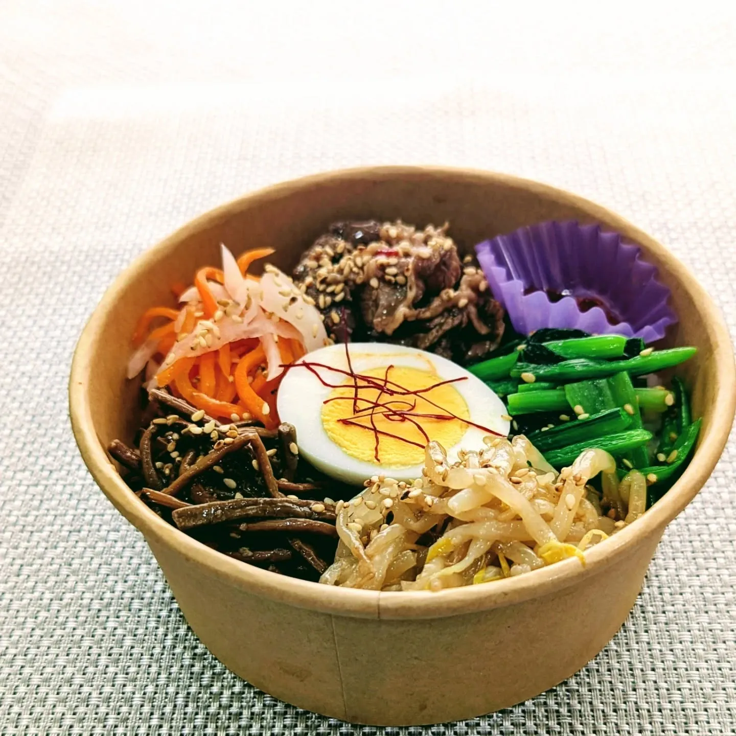 ピビンパは、８の付く平日限定のメニュー